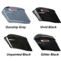 4'' Stretched Saddlebags for Harley Touring CVO Electra Glide FLHT (2014–2024)