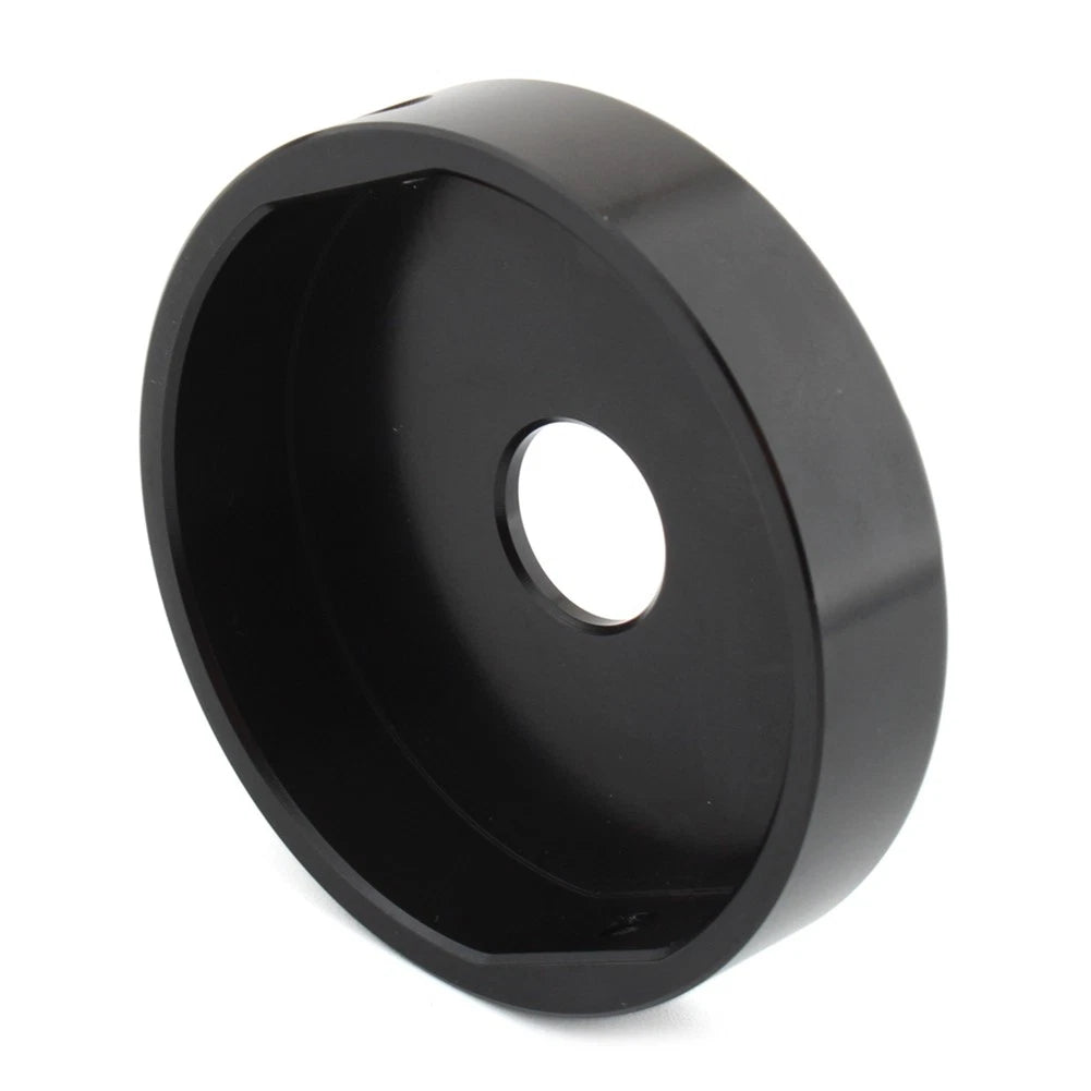 CNC Radiator Cap for Harley X350 (Black & Silver)