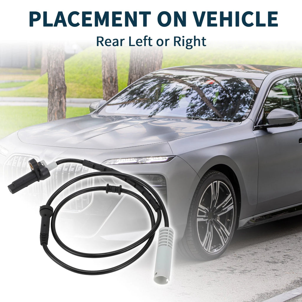 Rear Left ABS Wheel Speed Sensor Replacement for BMW 740i (1995–1998)
