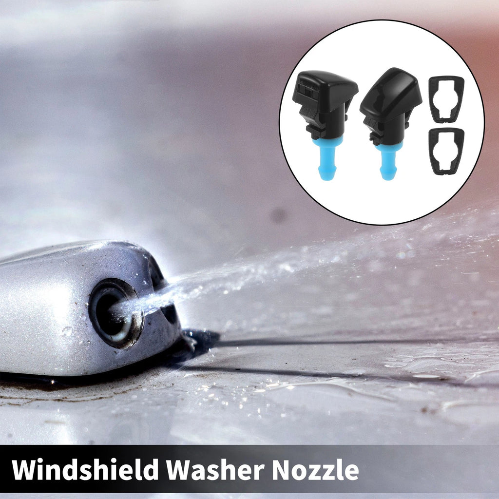 2Pcs Front Windshield Washer Nozzle Replacement for Kia Borrego (2008–2012)