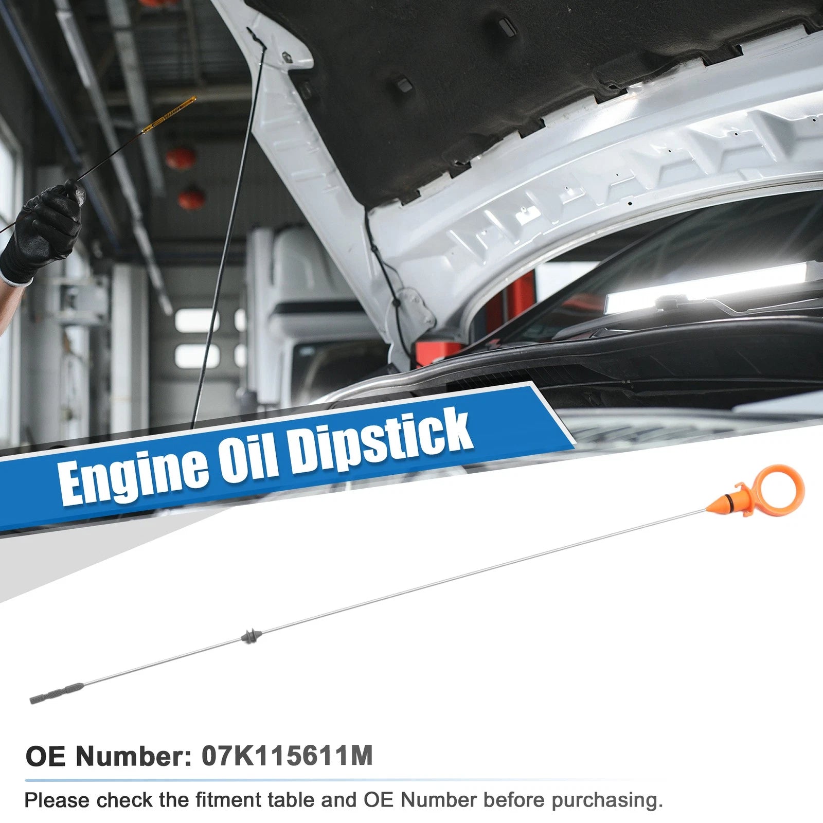 Engine Oil Level Indicator Dipstick for Volkswagen Jetta (2005–2013)