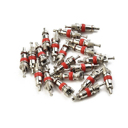 Tyre Valve Core Insert Set with Remover Tool for Car Bike Motorcycle