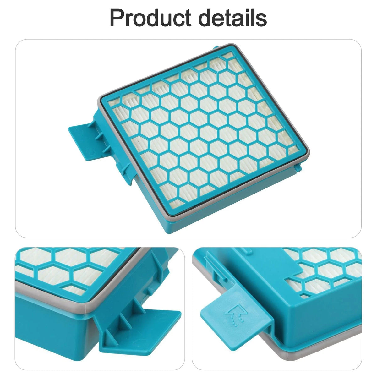 HEPA AirClean Filter for Miele Boost CX1 Active & 125 Edition (2018–2023)