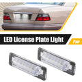 LED License Plate Light Lamp Pair Replacement for Mercedes-Benz E-Class W210 (1996–2003)