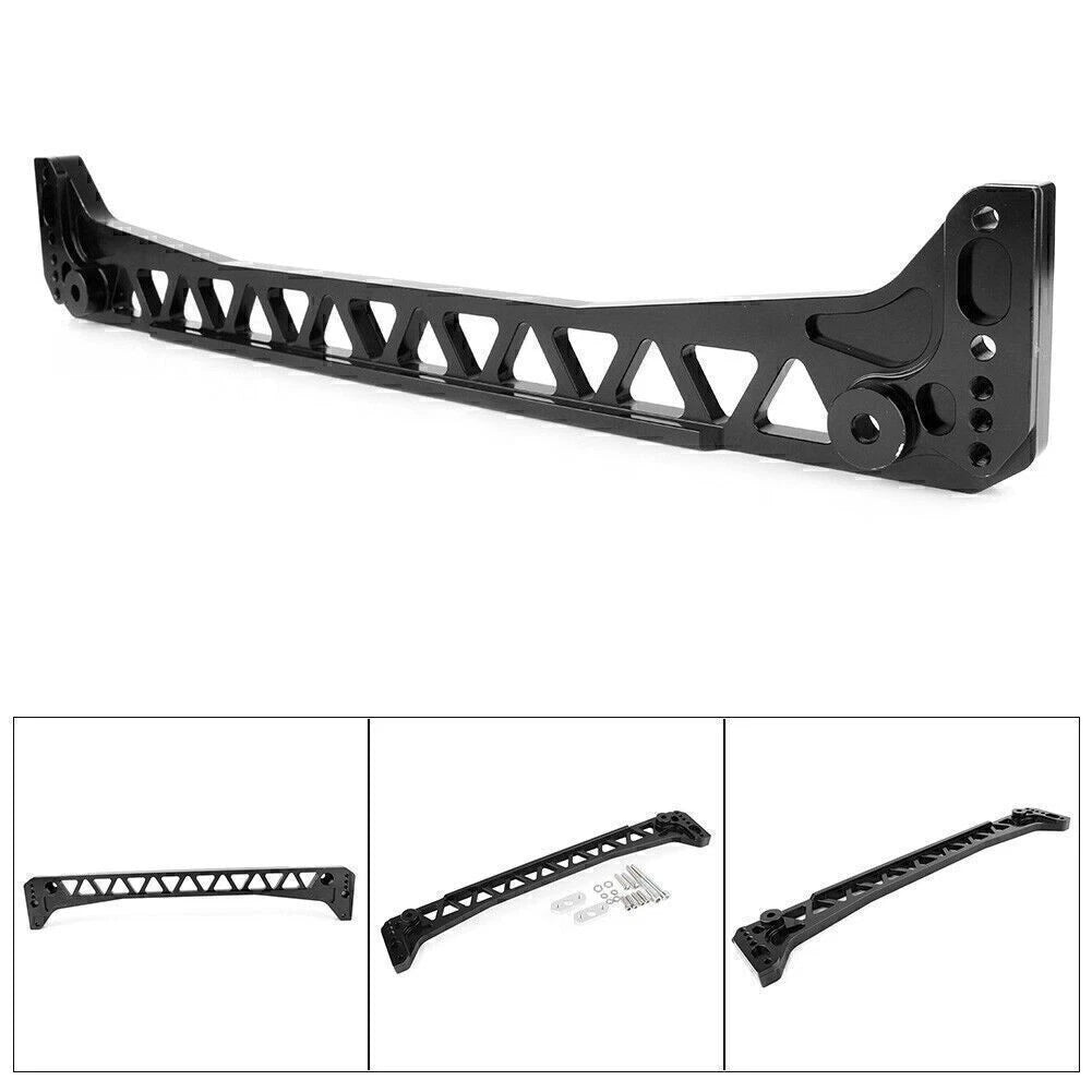Rear Lower Control Arm Billet Subframe Brace for Honda Civic (1996–2000) Black