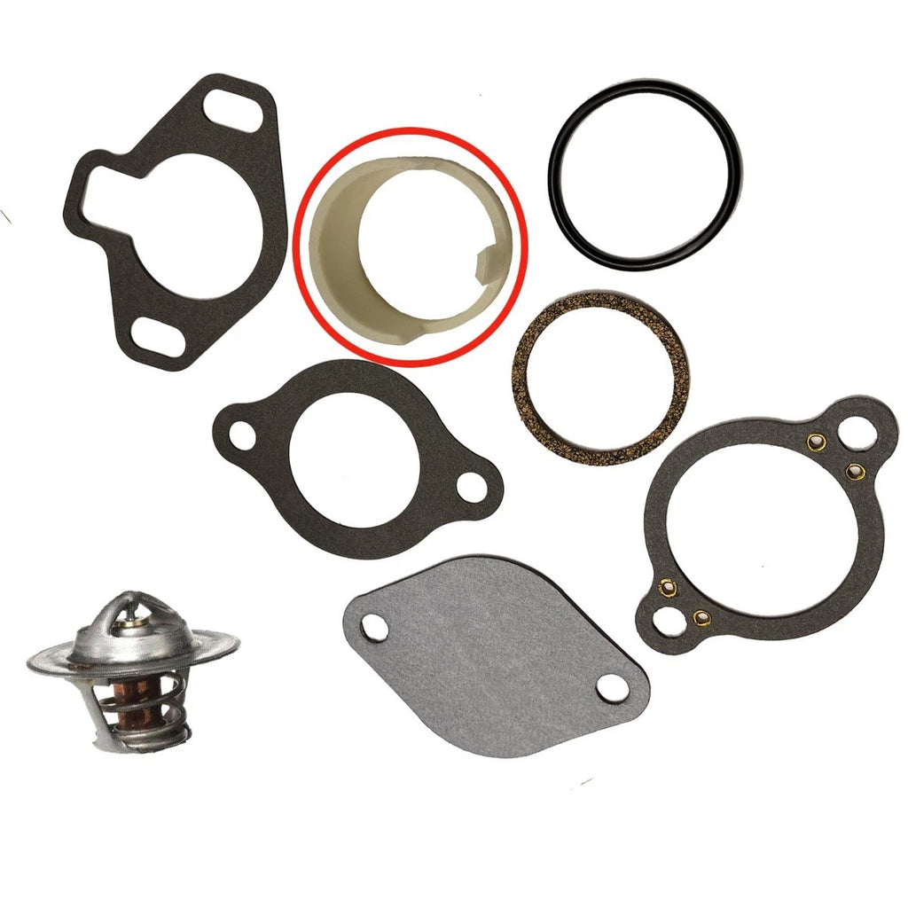Thermostat Kit with Sleeve for MerCruiser 4.3L 5.0L 5.7L 7.4L 8.2L (1987-Up) 807252Q5