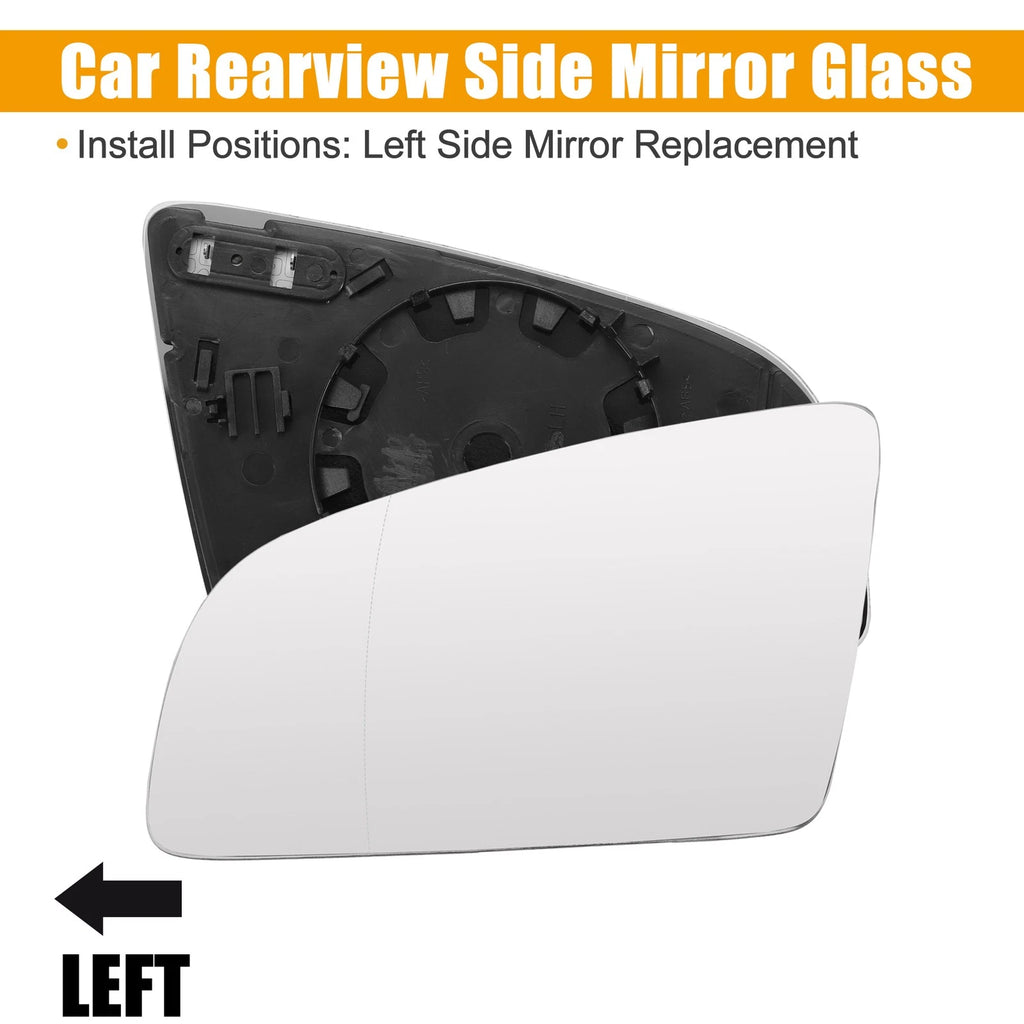 Rearview Mirror Glass Heated Left Side for Audi A3 8P1 (2005–2013)
