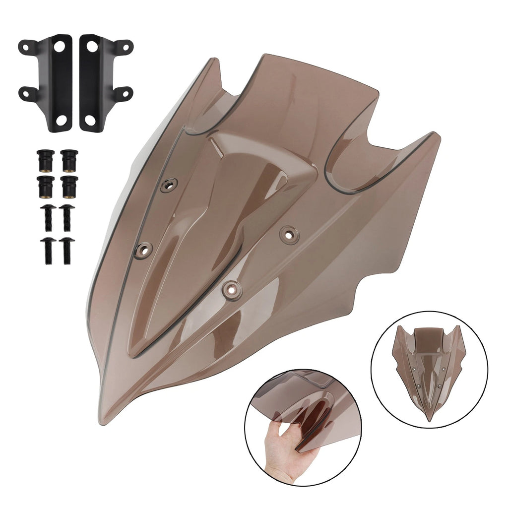 Windshield Windscreen for Kawasaki Z500 (2024–2025) Smoke