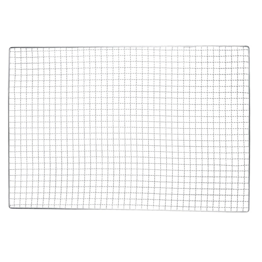 Galvanized Rectangle BBQ Mesh for Various Applications (40x25 cm)