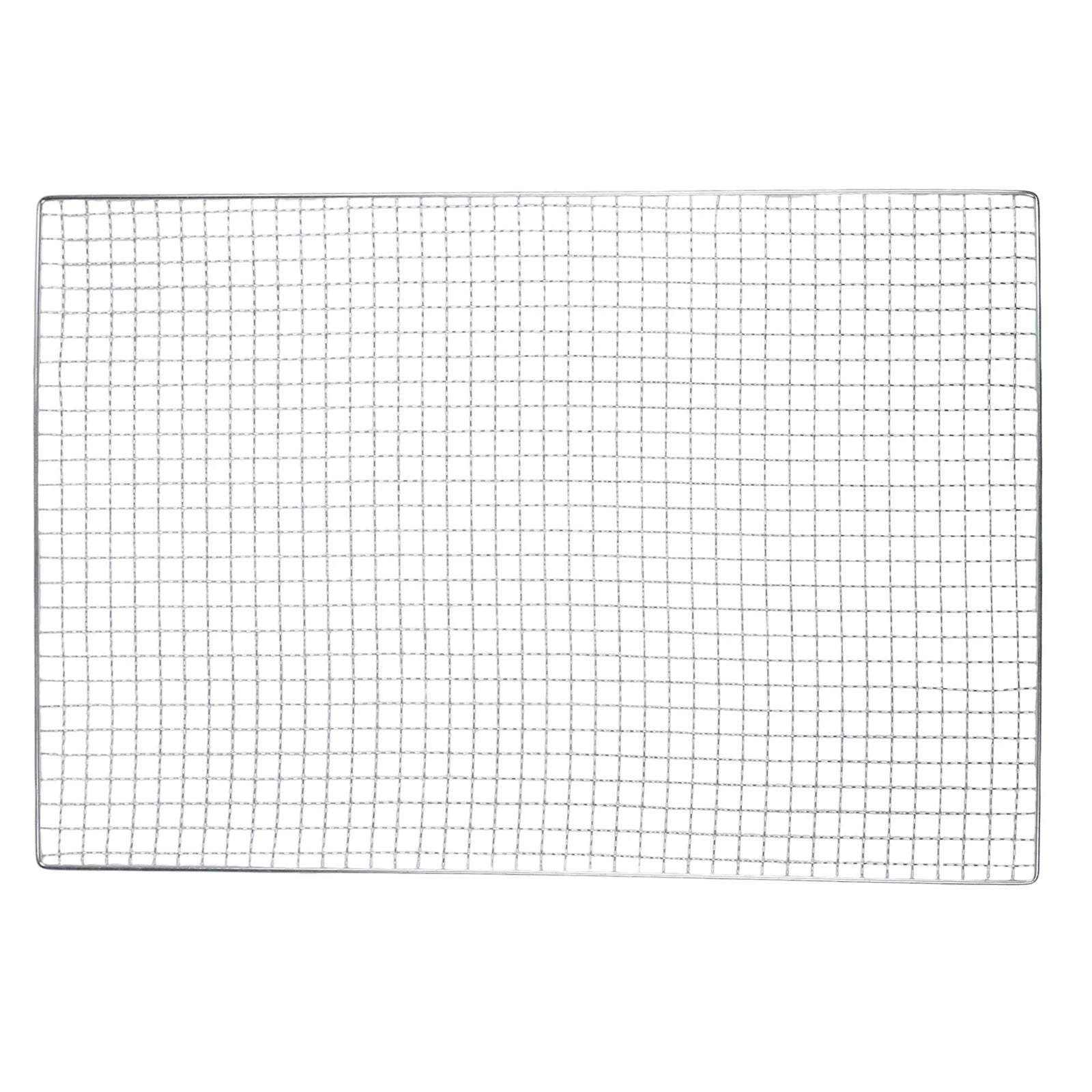 Galvanized Rectangle BBQ Mesh for Various Applications (40x25 cm)