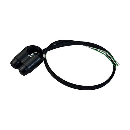 Two-Function Handlebar Switch for Motorcycles (Aluminum Alloy Body)
