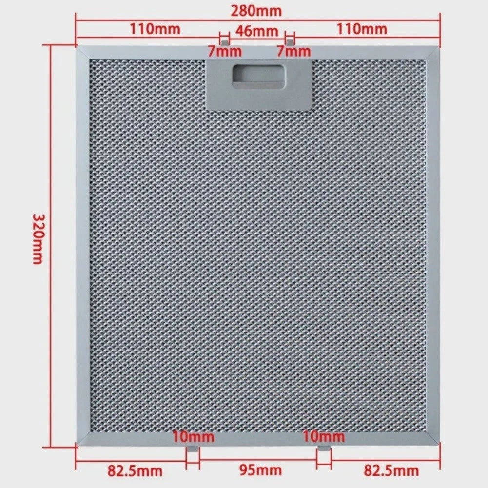 Aluminum Grease Filter 280mm x 320mm for Teka DS60 DE60 (Use)
