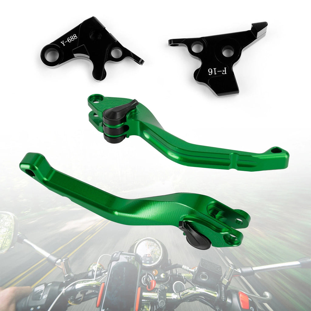 CNC Short Clutch Brake Lever for Yamaha FZ6 FZ6R XSR 700 900 (2004–2023)