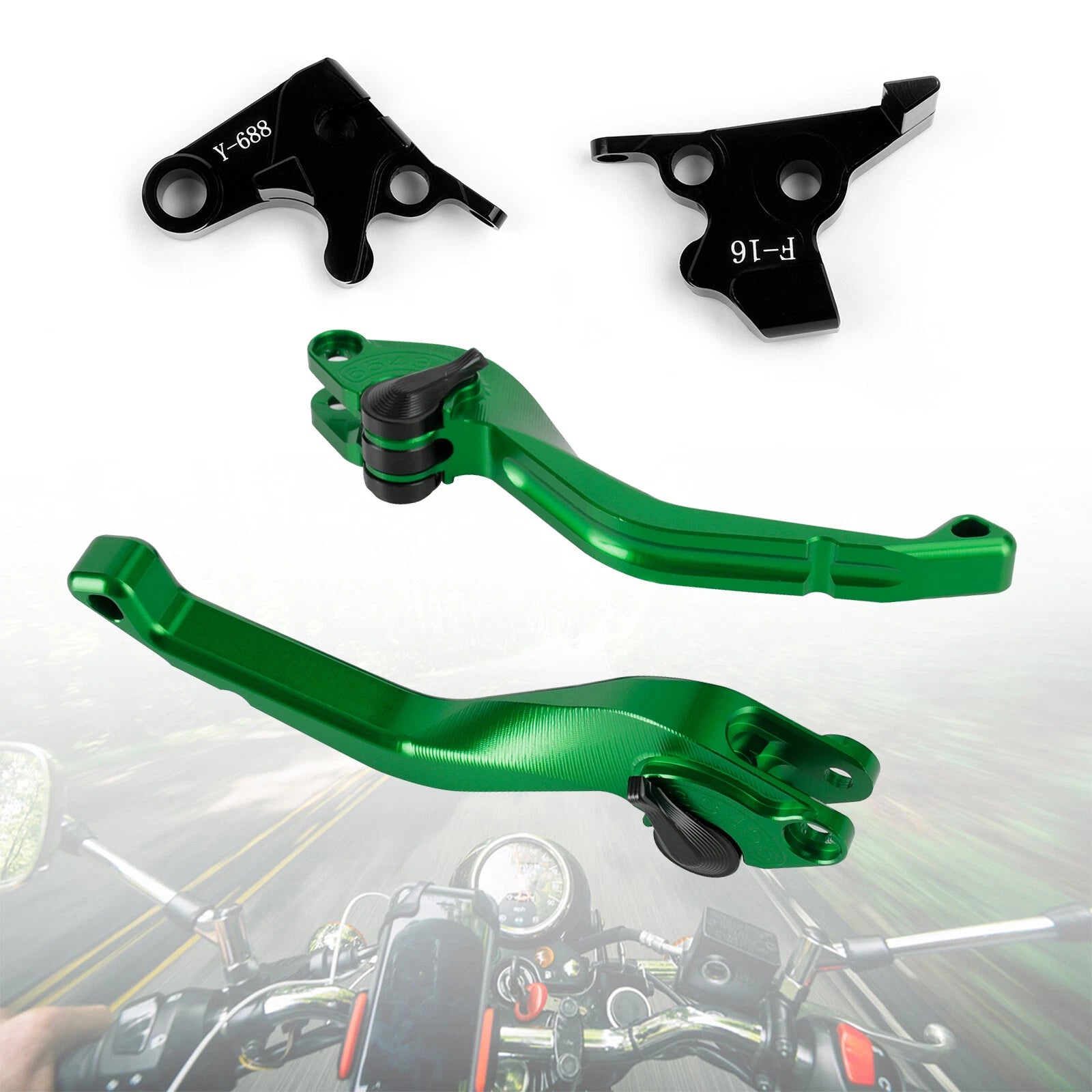 CNC Short Clutch Brake Lever for Yamaha FZ6 FZ6R XSR 700 900 (2004–2023)