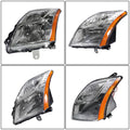 Headlight Assembly Chrome Left for Nissan Sentra (2010–2012)