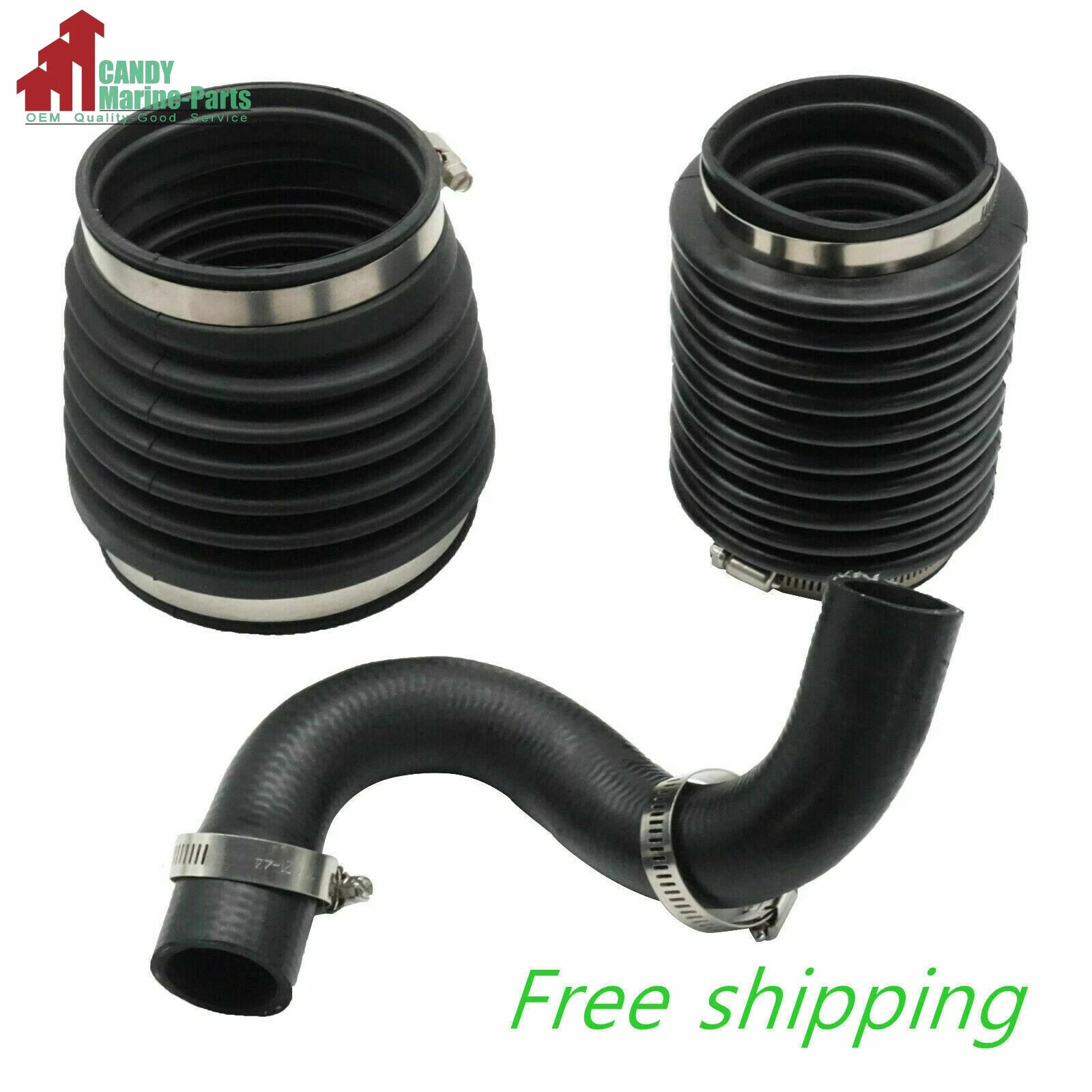 Bellow Kit for Volvo Penta Single-Prop AQ200 AQ250 AQ270 AQ275 AQ280 AQ290