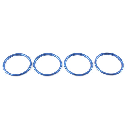 Set of 4 Air Condition Vent Outlet Inner Ring Trim for Audi A1 S1 8X (2010–2018) Blue