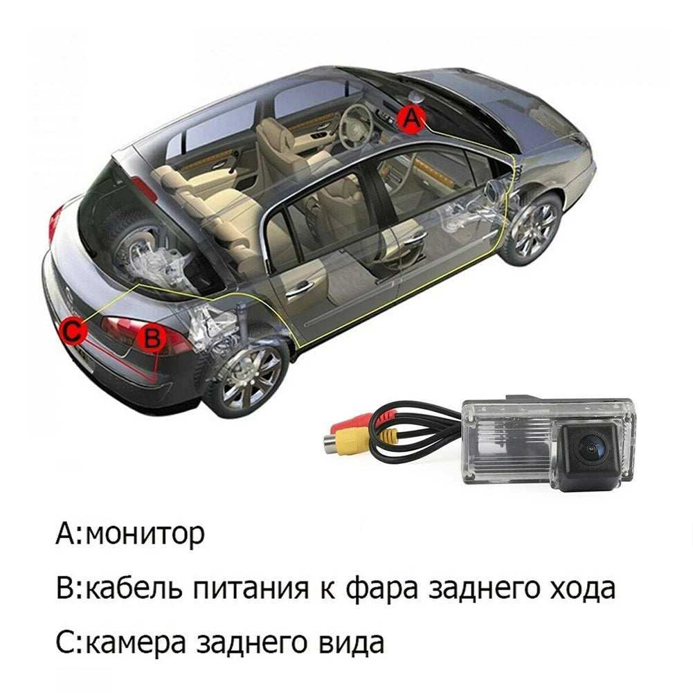 Rear View Camera for Practical Car (2010–2023)