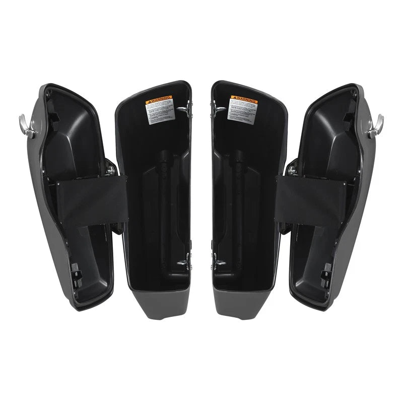 4" Stretched Hard Saddlebags for Harley Touring Glide (2014–Present)