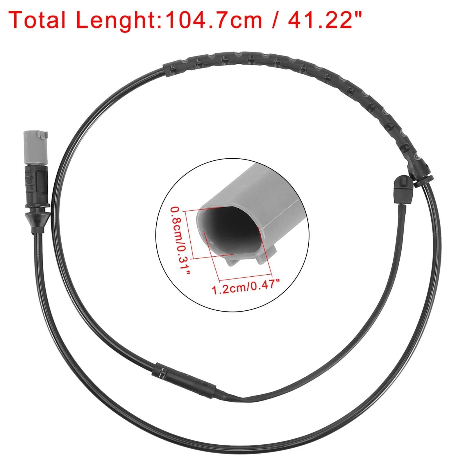 Rear Brake Pad Wear Sensor 2 Pin Replacement for BMW X5 X6 (2011–2016)