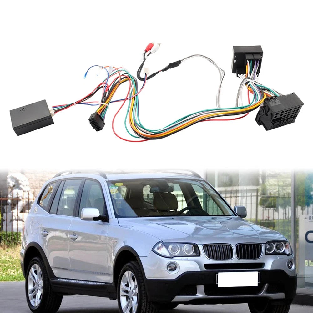 16Pin Wiring Harness Power Cable Canbus Box Decoder for BMW X3 E83 (2006–2010)