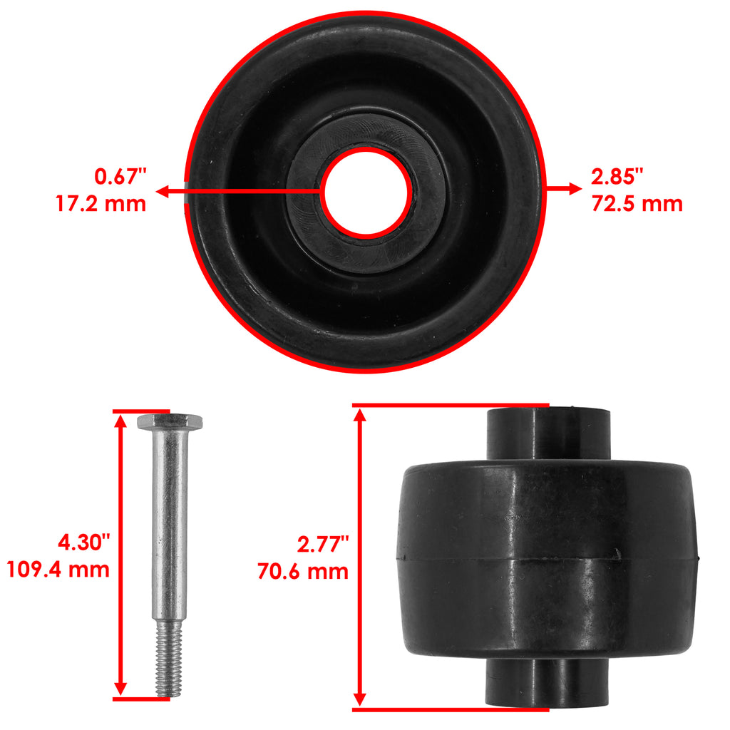 Deck Gage Wheel Replacement for Snapper 150Z 33in (2011–2018)