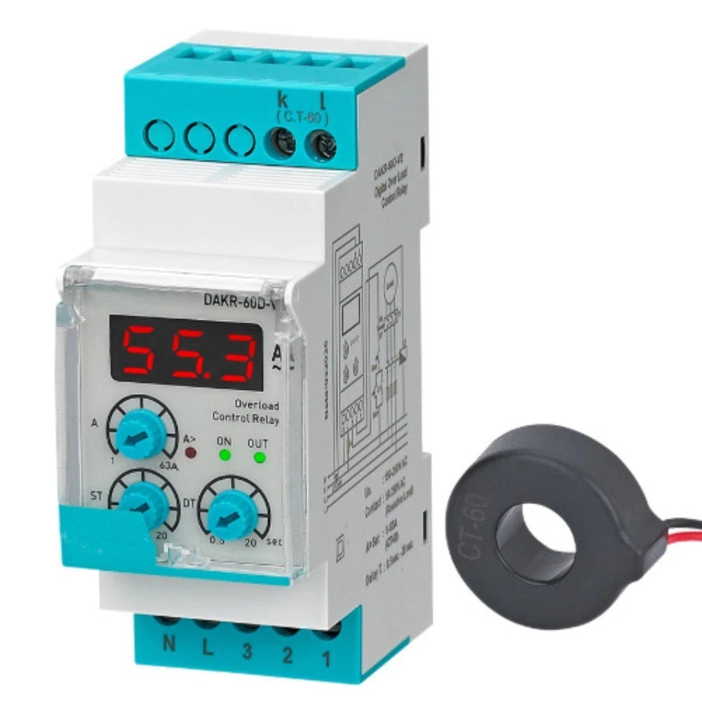 Overcurrent Protection Relay for Water Pump (AC220V Coil Voltage)