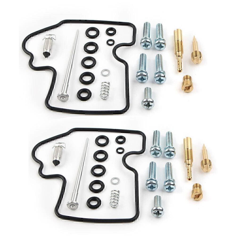 2 Sets Carburetor Repair Kit Carb Kit For Kawasaki KFX700 V-Force 2004-2009 New
