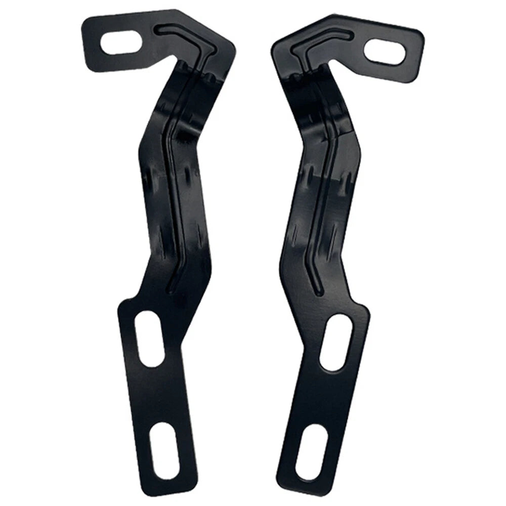 Pair Engine Hood Hinge Ditch Light Mounting Brackets For Toyota Tacoma 16-21
