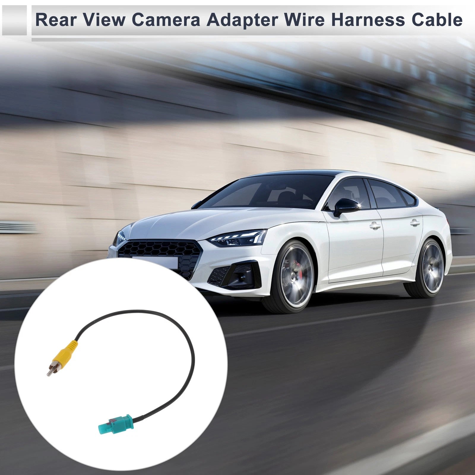 Rear View Camera Adapter Wire Harness Cable for Volvo XC60 (2008–2014)