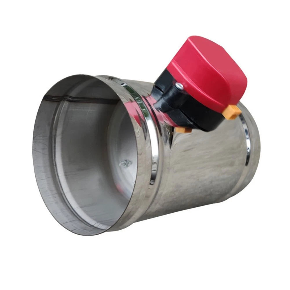 8 Inch Stainless Steel Motorized Duct Damper for HVAC (24V)