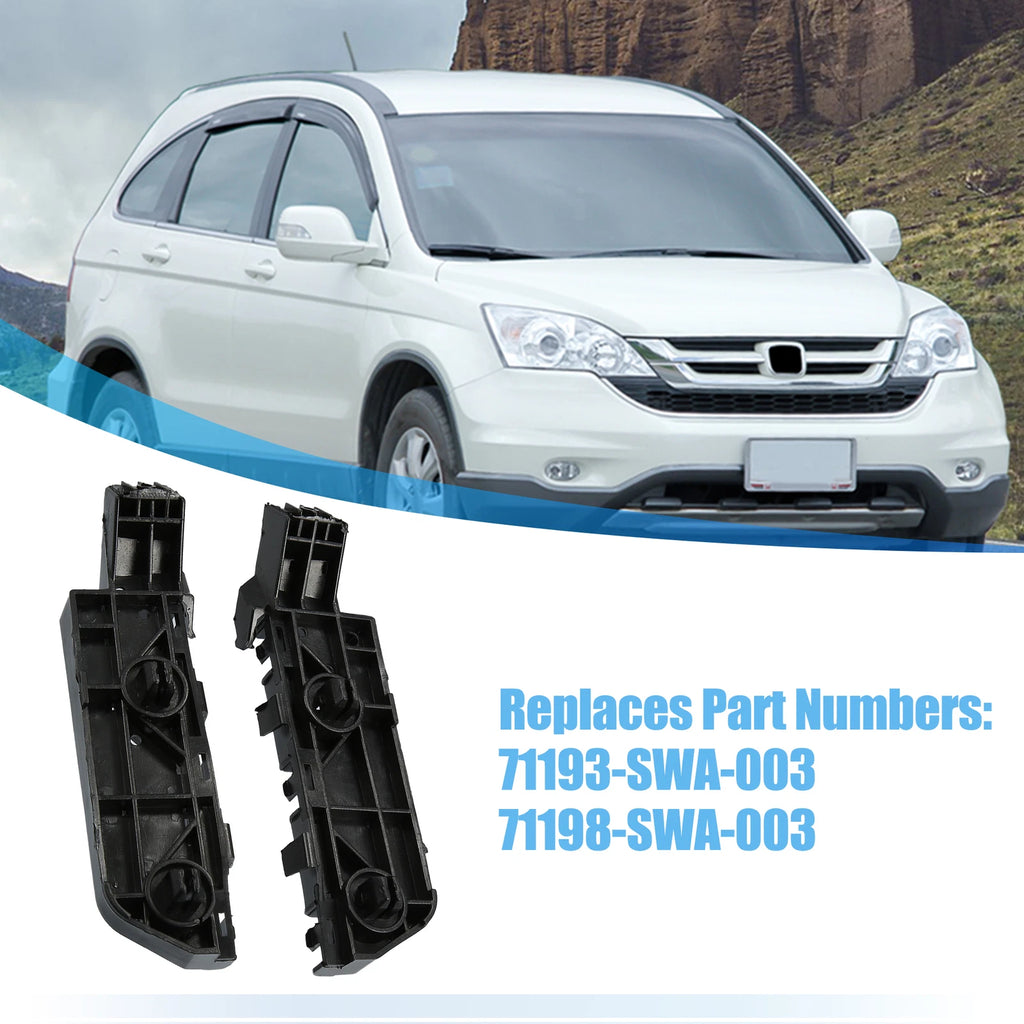 1 Pair Front Bumper Bracket 71193SWA003 for Honda CR-V (2007–2011)