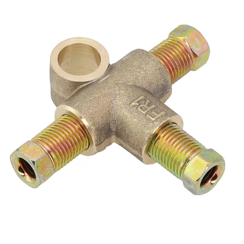 3 Way Brake T Piece Tee for Universal Applications (3/16 Pipe)