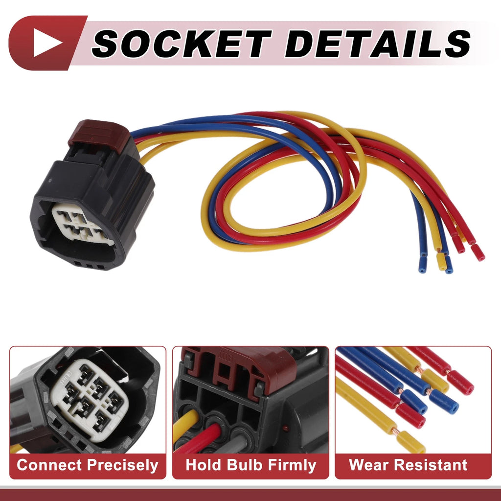 Taillight Socket Wiring Harness for Dodge Nitro (2007–2011) No. 55157150AG