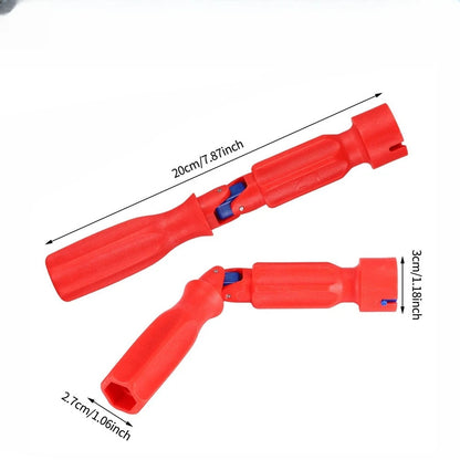 Toilet Seat Fixing Tool with Non Slip Handle for Secure Grip