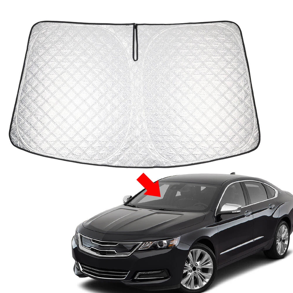Foldable Windshield Sun Shade for Chevy Impala (2014–2020)