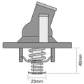 Thermostat for Mazda 3 BK BL 2.3L 2.5L (2004–2014)