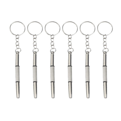 Eyeglass Repair Tool Set with Cross & Flat Head Screwdrivers