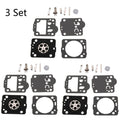 Set of 3 Carburetor Diaphragm Gasket Kit for Husqvarna 235 236 240 435 (Zama RB-149)