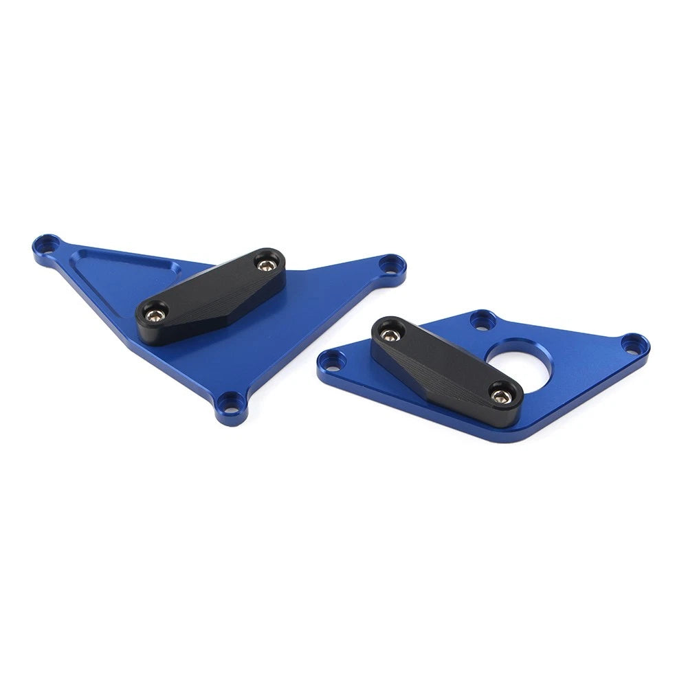 Engine Case Slider Protector Cover for Suzuki SV650 (2016–2018) - Blue