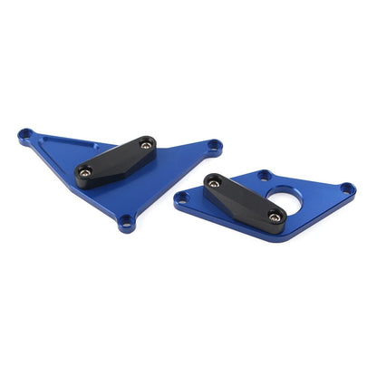 Engine Case Slider Protector Cover for Suzuki SV650 (2016–2018) - Blue