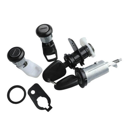 Ignition Switch & Lock Barrel Cylinder Set with 2 Keys for Daewoo (–) 96223338