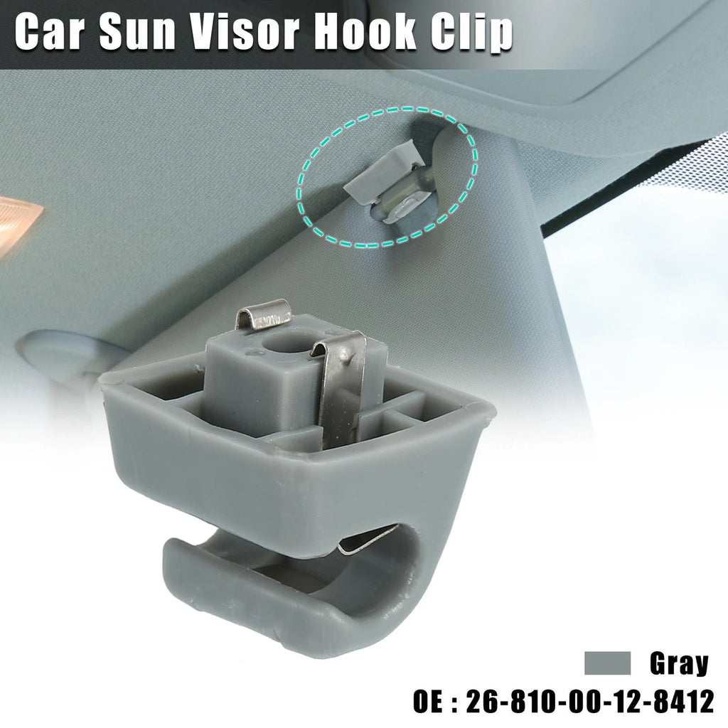 Sun Visor Hook Clip Replacement for Mercedes Benz W123 W124 (1970–1995)
