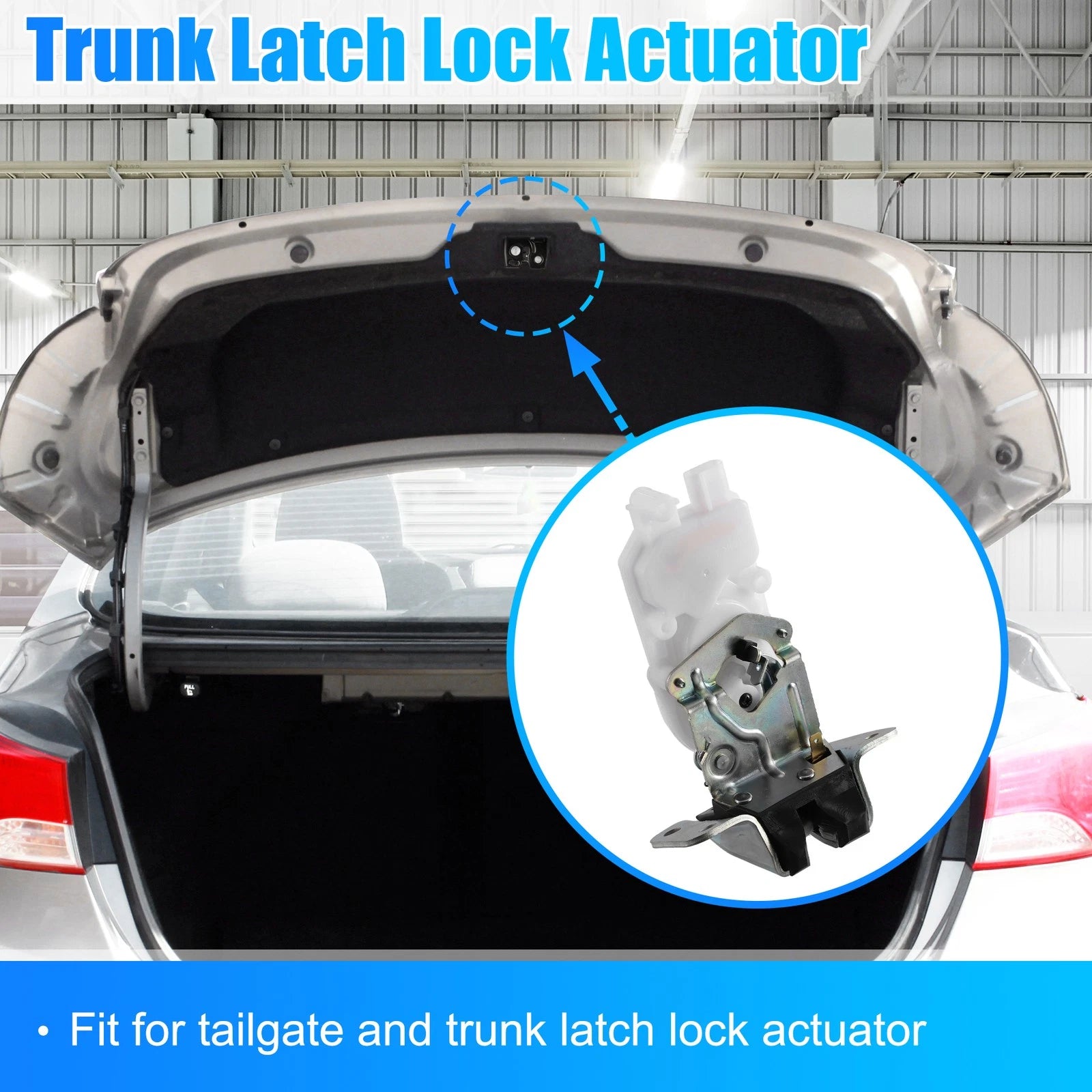 Trunk Latch Lock Actuator Replacement for Mitsubishi Outlander (2006–2021)