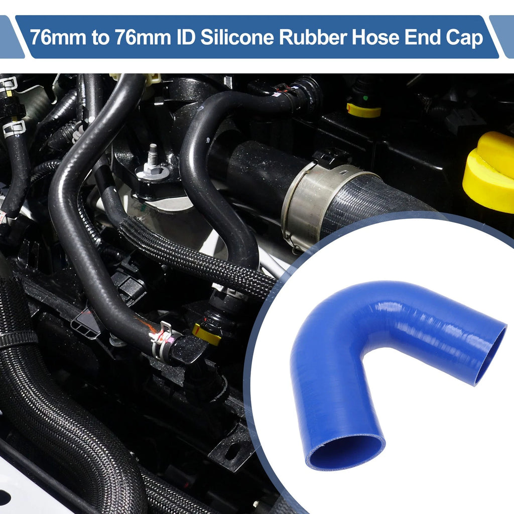 76mm 135 Degree Silicone Elbow for Intercooler Heater (Universal)