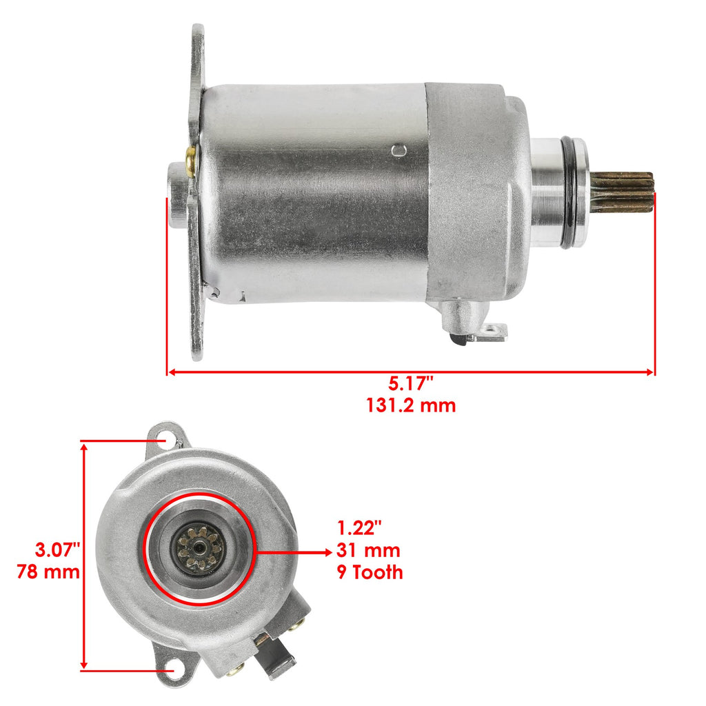 Starter Replacement for Eagle ATV Sport Utility ST150 Sti150 Trail Master 150 (150cc) (2004–2004)