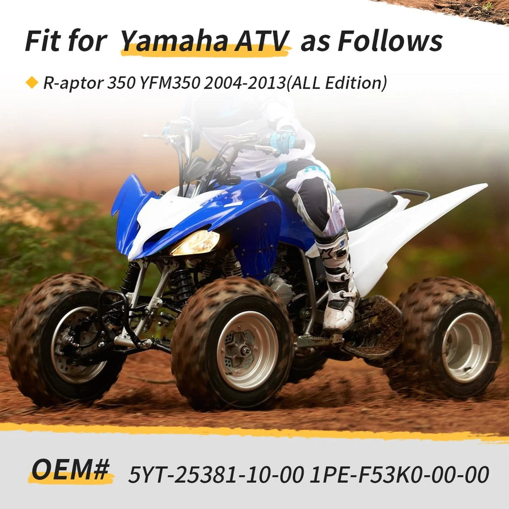 Rear Axle Shaft & Wheel Hubs Kit for Yamaha Raptor 350 YFM350 YFM350R (2004–2013)