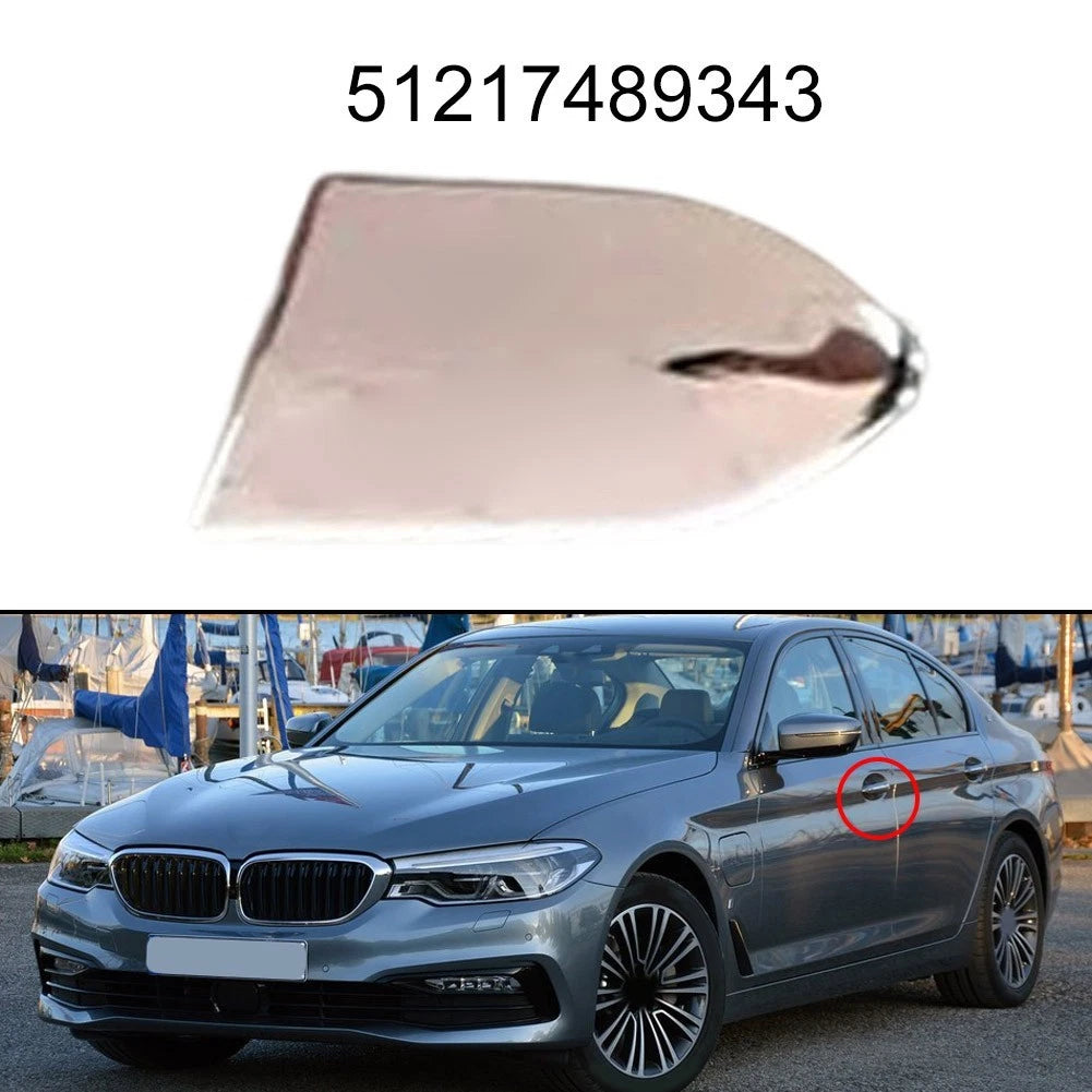Replacement Outer Handle Keyhole Cover for BMW G30 G38 (2018–2023) Silver