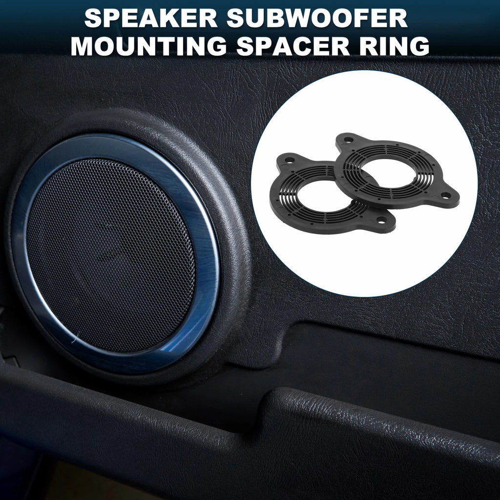 2X Speaker Spacer Ring Adapter for Toyota (ABS)