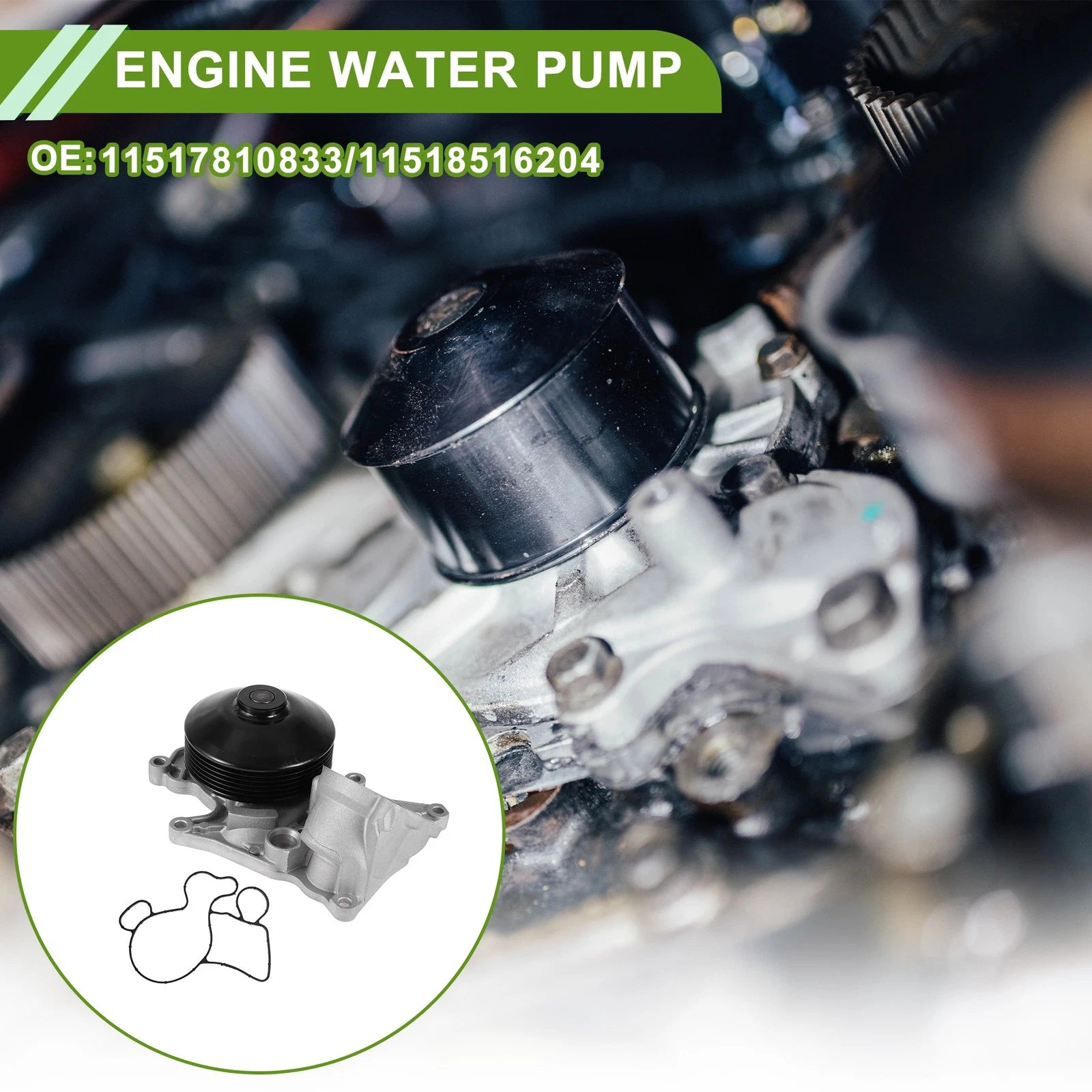 Engine Water Pump for BMW 328D (2014–2018) No. 11517810833